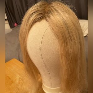 Real Human Hair Partially custom wig with lace front make me any offer!